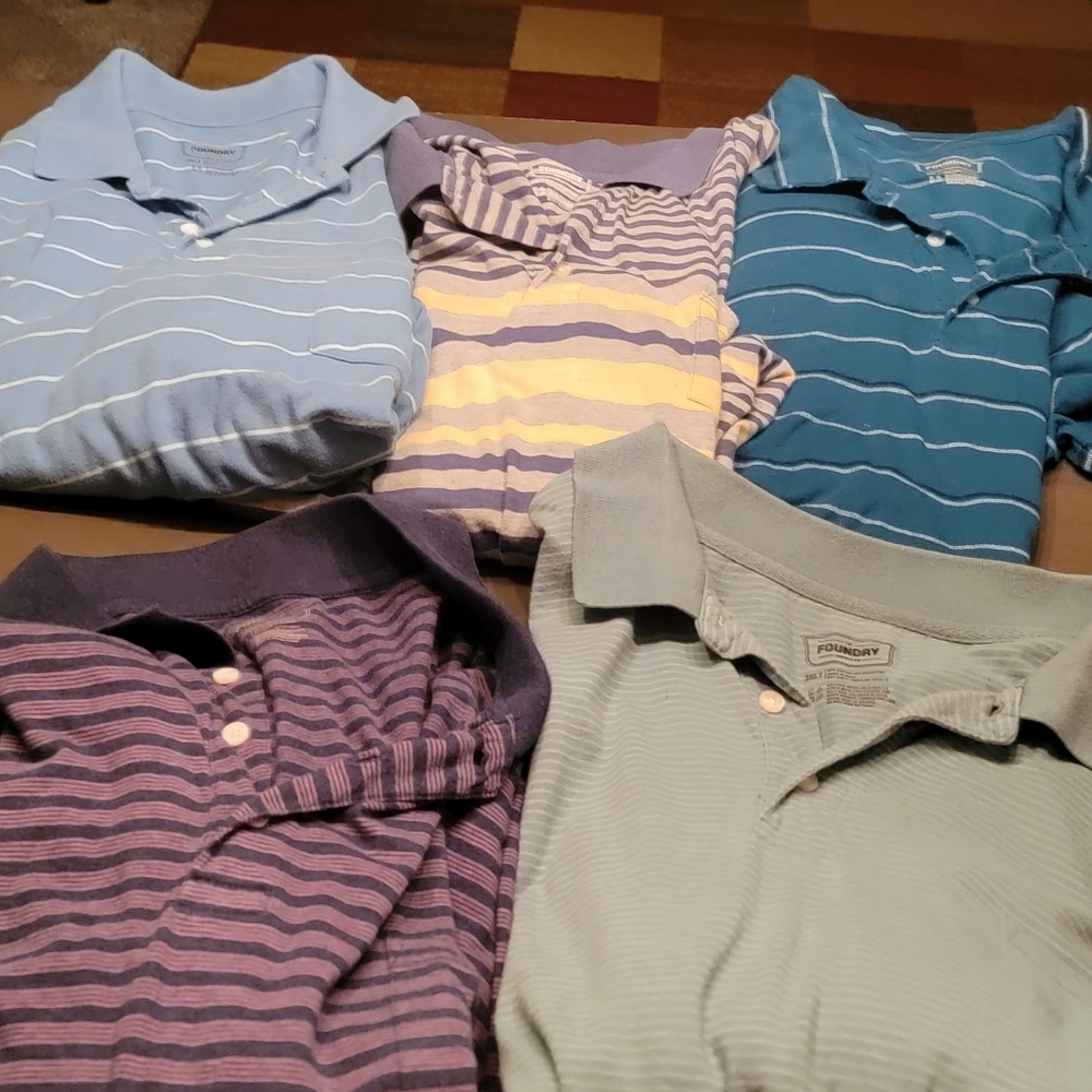 Foundry (jc penney) collard shirts.
